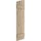 Ekena Millwork Hand Hewn 2 Board Joined Board-n-Batten w/Elliptical Top Faux Wood Shutters, 11W x 76H, PR SHUBJL11X76HHPR - alternate 5
